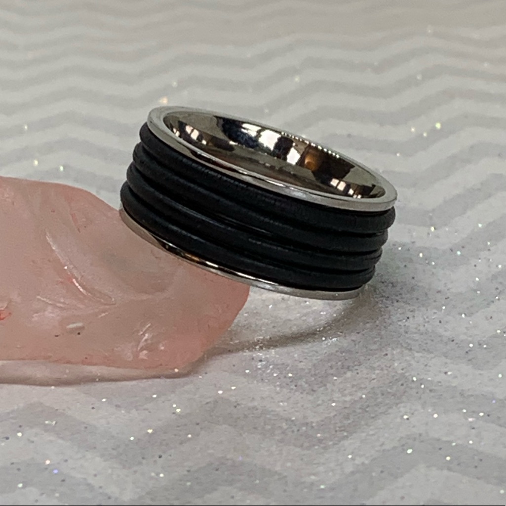 Surgical Steel Mens Ring New